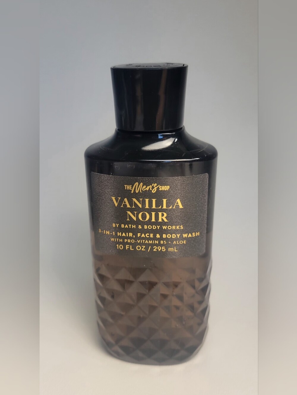 Bath & Body Works Vanilla Noir Men's 3 in 1 Face,Hair & Body Wash 10 oz NEW